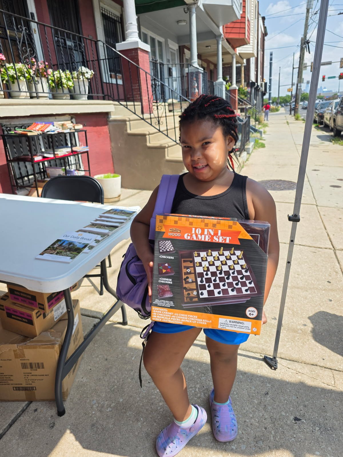 Back-to-School community outreach at Fellowship Evangelistic Church